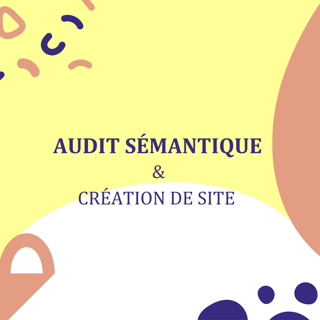 graphisme pour illustrer un article sur le thème de l'audit sémantique